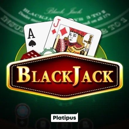 Blackjack logo – Table Games by Platipus at Carousel Casino