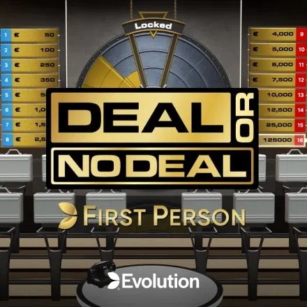 Play the First Person Deal or No Deal slot by Evolution on Carousel Casino