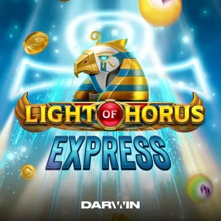 Light of Horus Express logo – Lottery by Darwin Gaming at Carousel Casino
