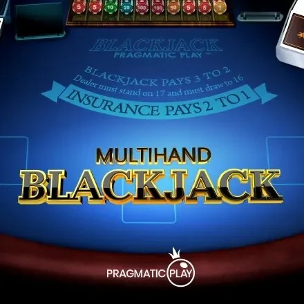 Multihand Blackjack casino game by Pragmatic Play – featured logo at Carousel Casino