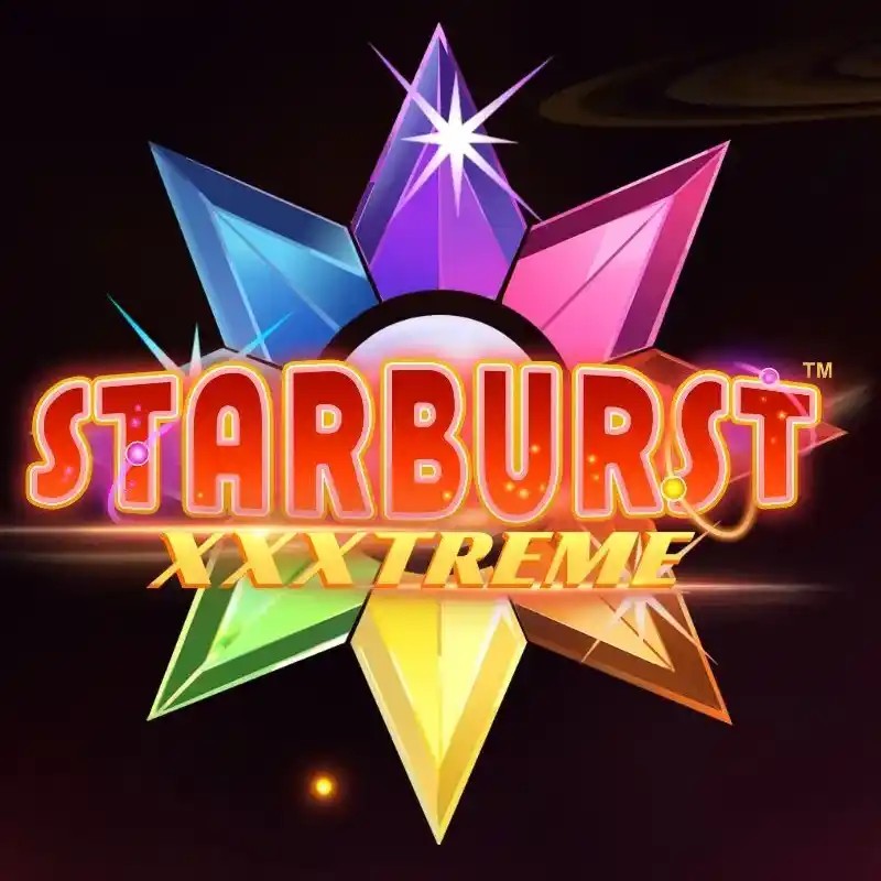 Official Slots logo: Starburst XXXtreme by NetEnt at Carousel Casino